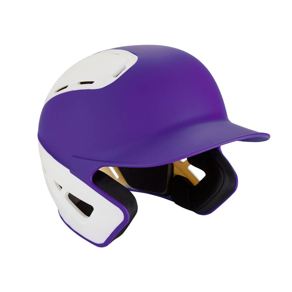 Mizuno Men's B6 Baseball Batting Helmet Purple/White (380385-QSL)